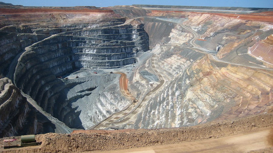 open-cast coal mining in Australia
