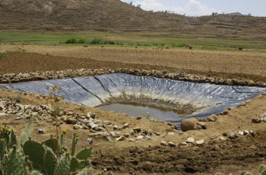 Water storage in Ethiopia