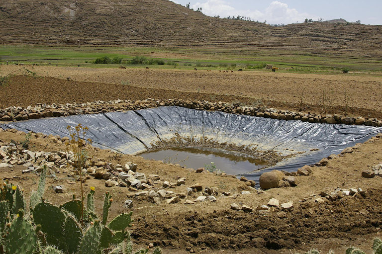 Water storage in Ethiopia