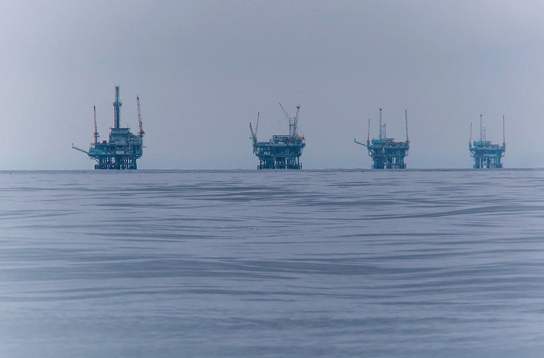offshore oil rigs