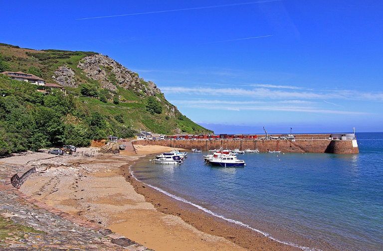 Bonne Nuit Bay in Jersey