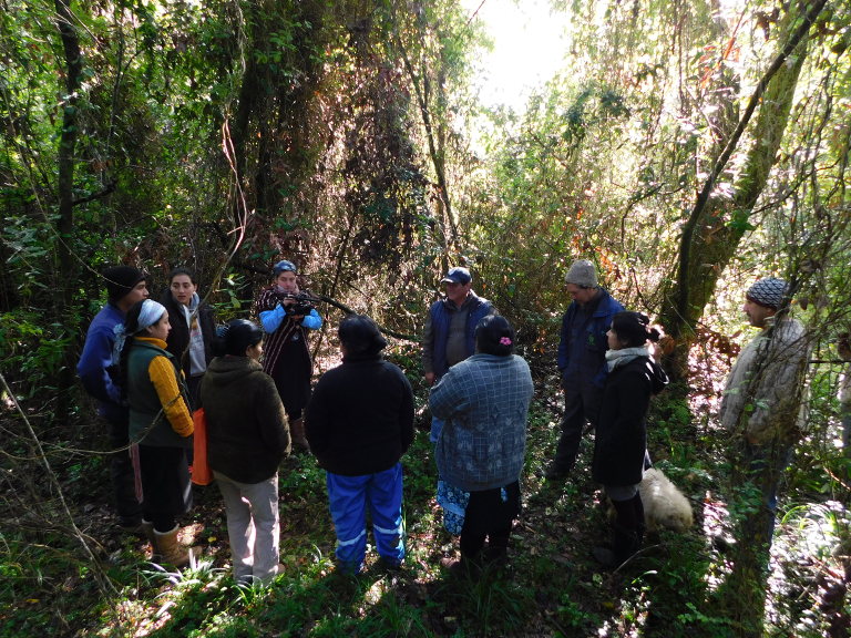 Lake Budi group members