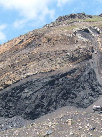 Abandoned Albertan coal mine