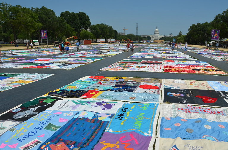 AIDS memorial quilt