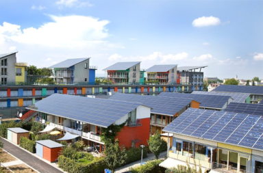 solar panels in Freiburg