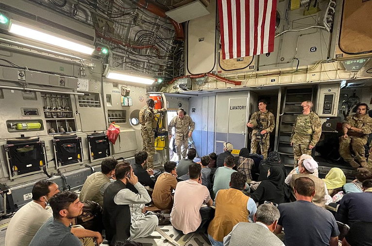 US Army assisting with evacuations from Kabul