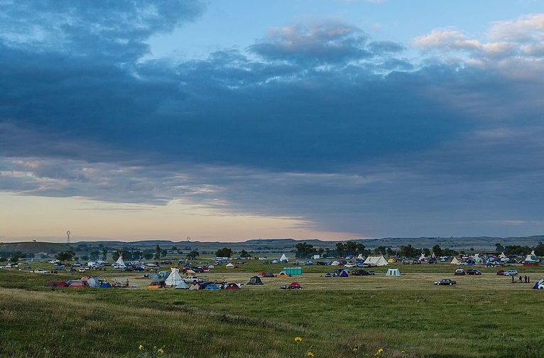 Sacred Stone camp at Standing Rock