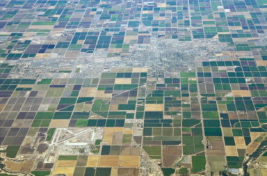 View above imperial valley