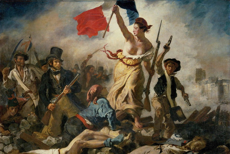 Liberty leading the people, Eugene Delacroix