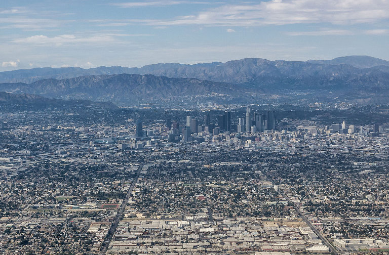 Los Angeles aerial view