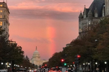 Capitol rainbow
