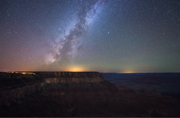 Grand Canyon night sky