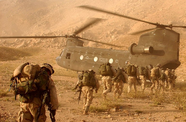 US military in Afghanistan