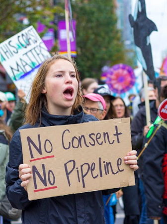 TMX pipeline protest