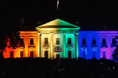 Rainbow White House