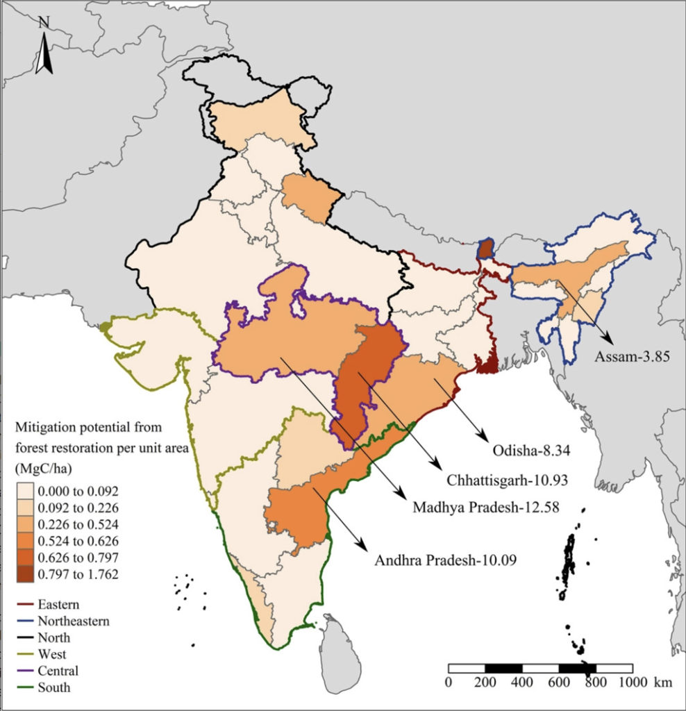 climate change mitigation in India