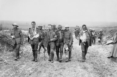 wounded soldiers