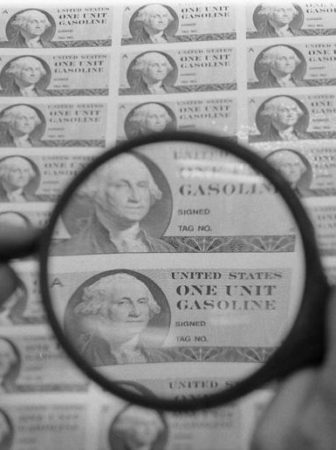 gas rationing stamps