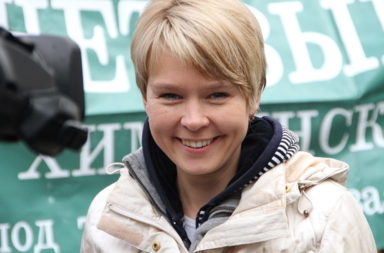 Yevgeniya Chirikova in late 2011
