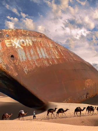 Exxon desert tanker