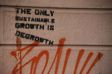 degrowth graffiti