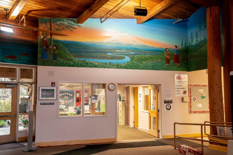Nisqually mural