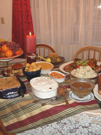 Thanksgiving meal