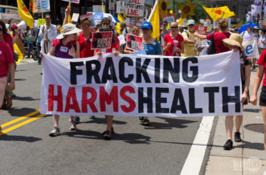 March against fracking