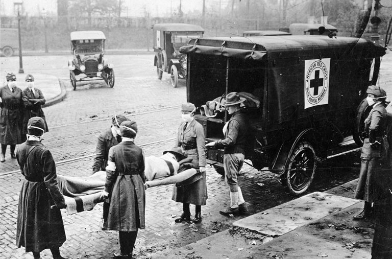 Spanish flu victims