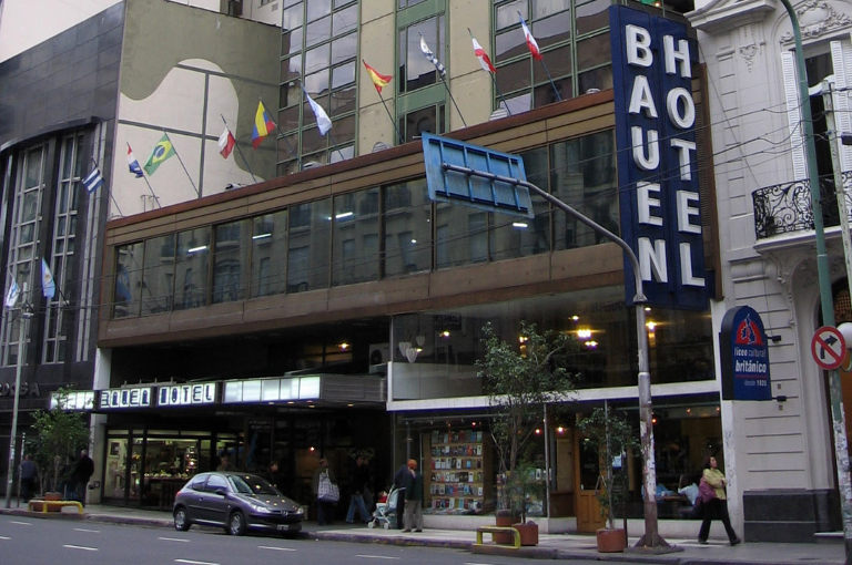 Occupied hotel in Buenos Aires