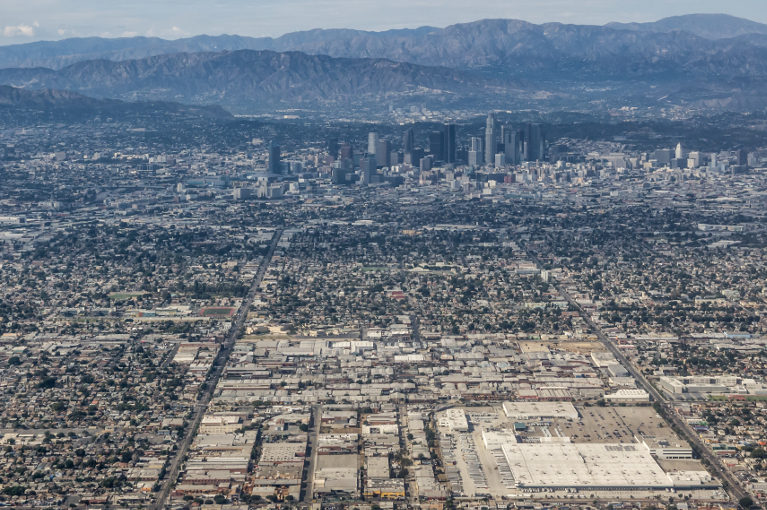 Los Angeles from the air