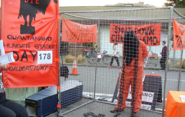 Guantanamo Bay protest
