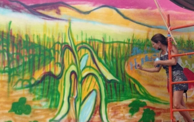 Corn Mural