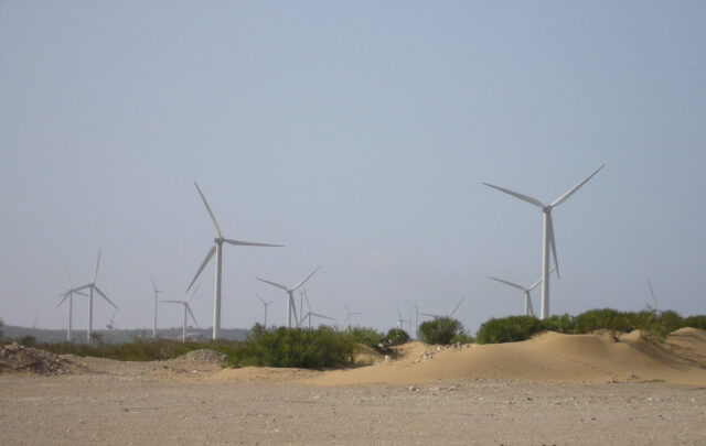 Moroccan wind farm