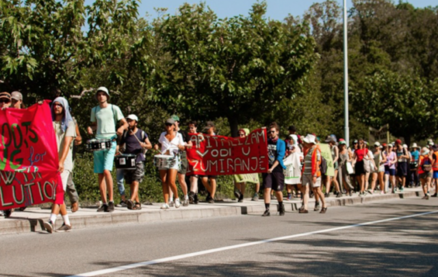 XR Zagreb climate march