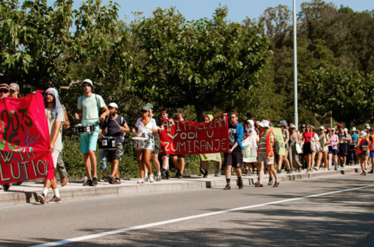 XR Zagreb climate march