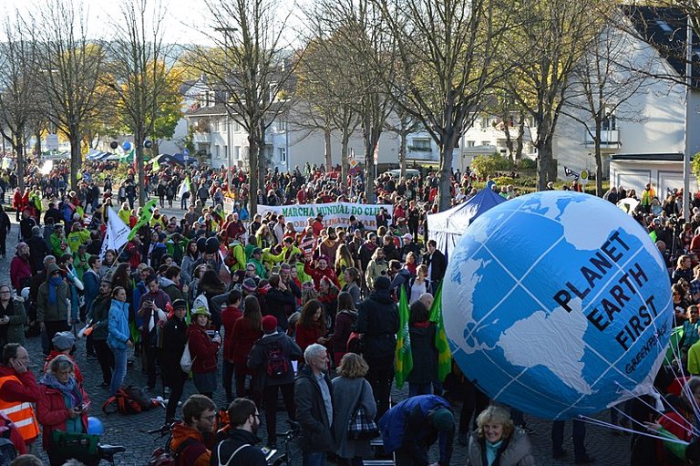COP 23 demonstration in Bonn (2017 )