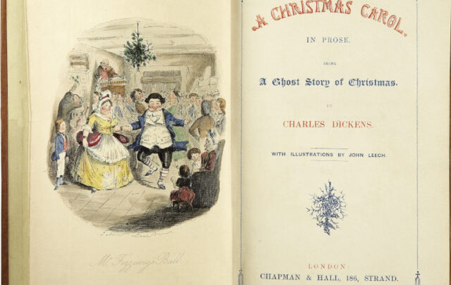 Illustration from an edition of A Christmas Carol