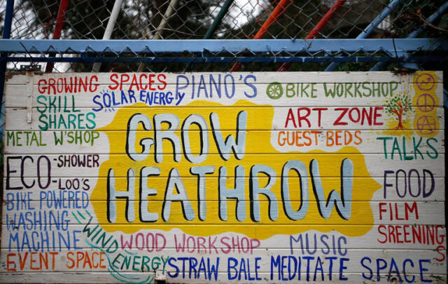 Grow Heathrow board