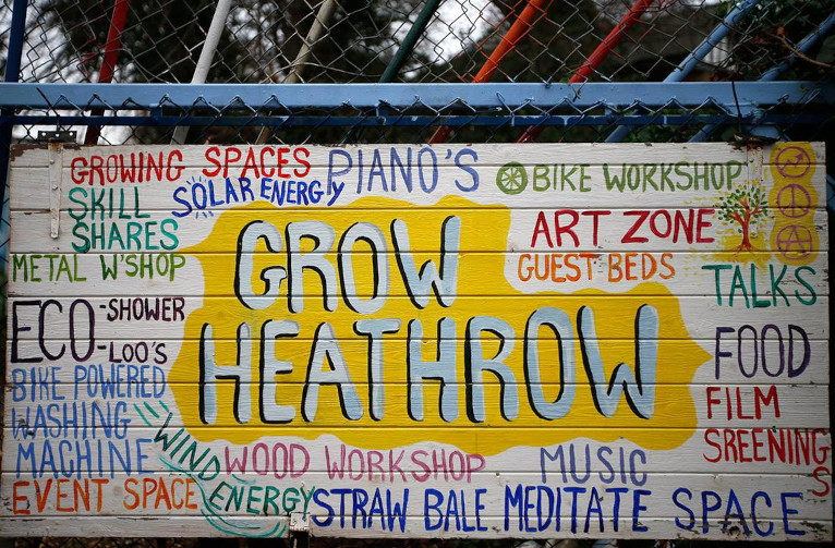 Grow Heathrow board
