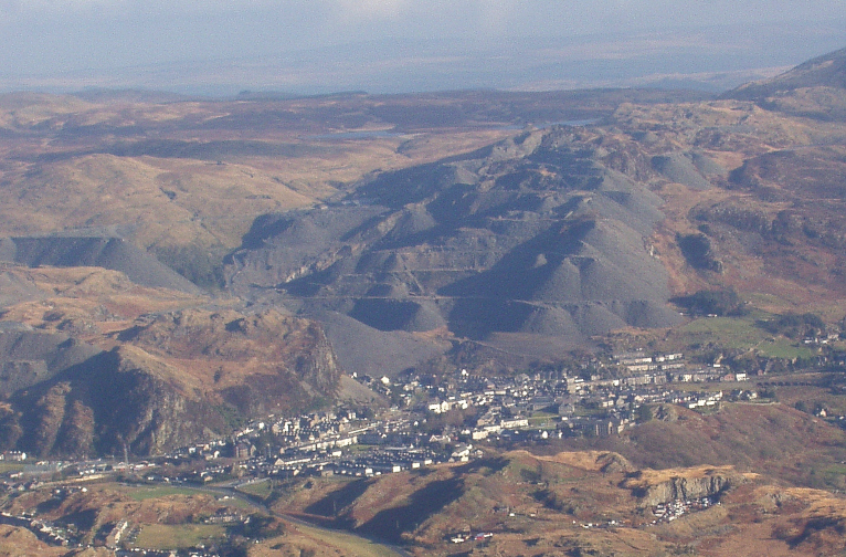 Blaenau Ffestiniog in Wales