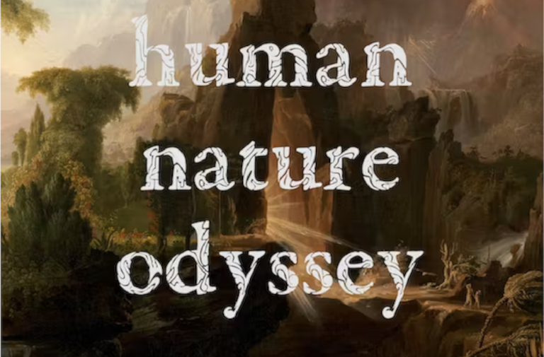 Human Nature odyssey podcast graphic