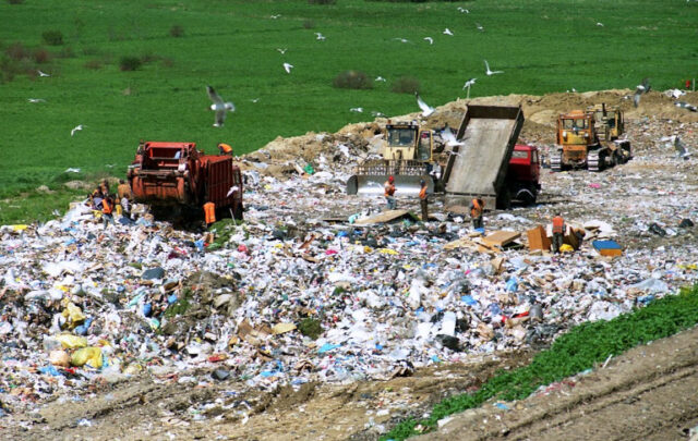 Landfill in Poland