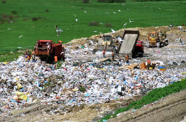 Landfill in Poland