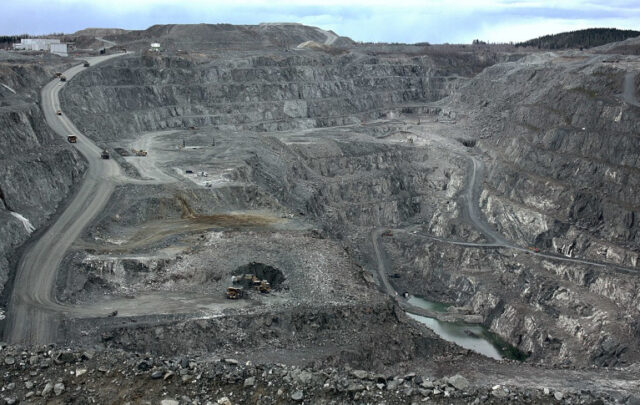 Apatite mine in Finland