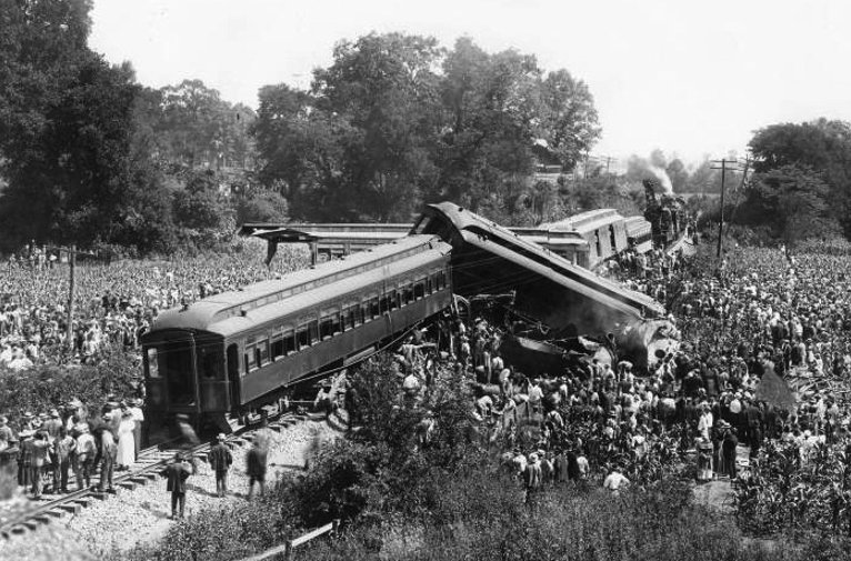 Great train wreck of 1918.