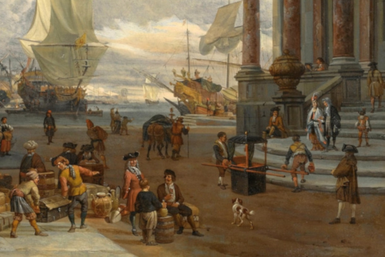 Storck harbour scene
