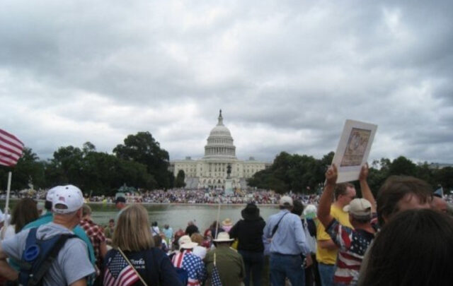 Tea party protest 2009