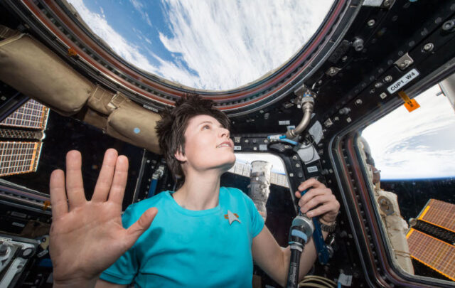 Vulcan salute from space