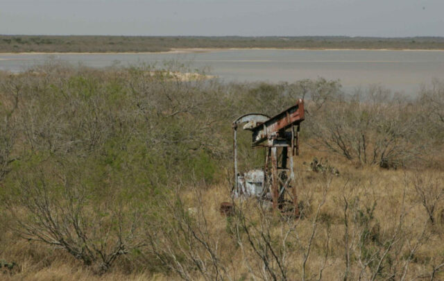abandoned oil well
